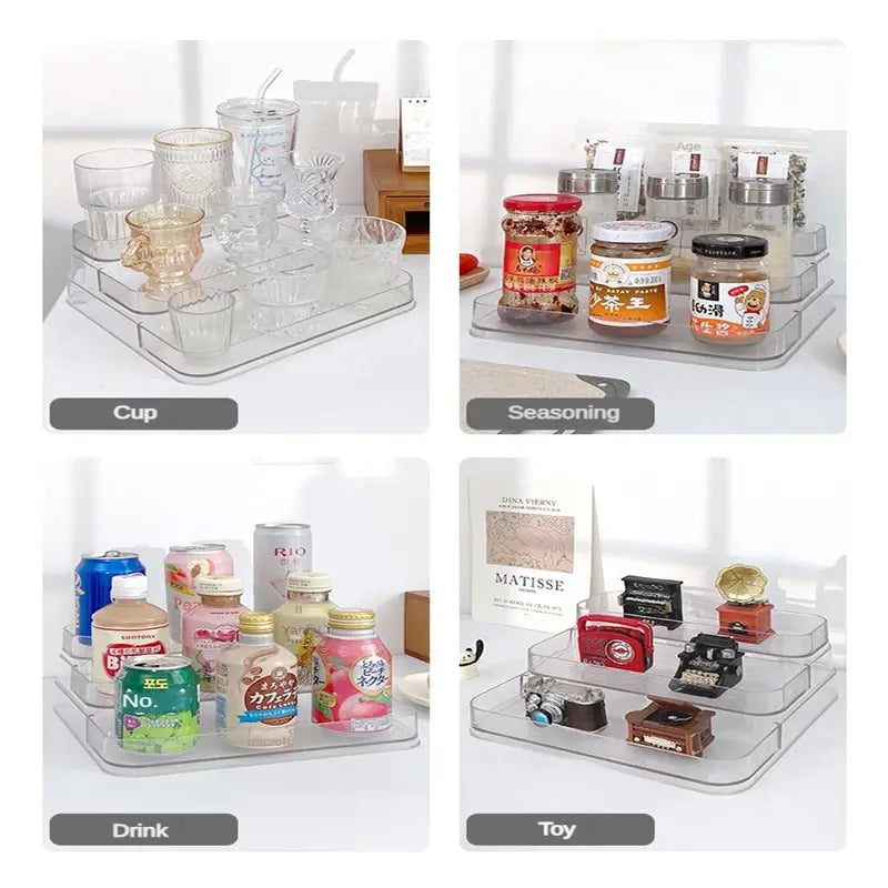 Bathroom Shelf Makeup Organizer - Radiance & Rouge
