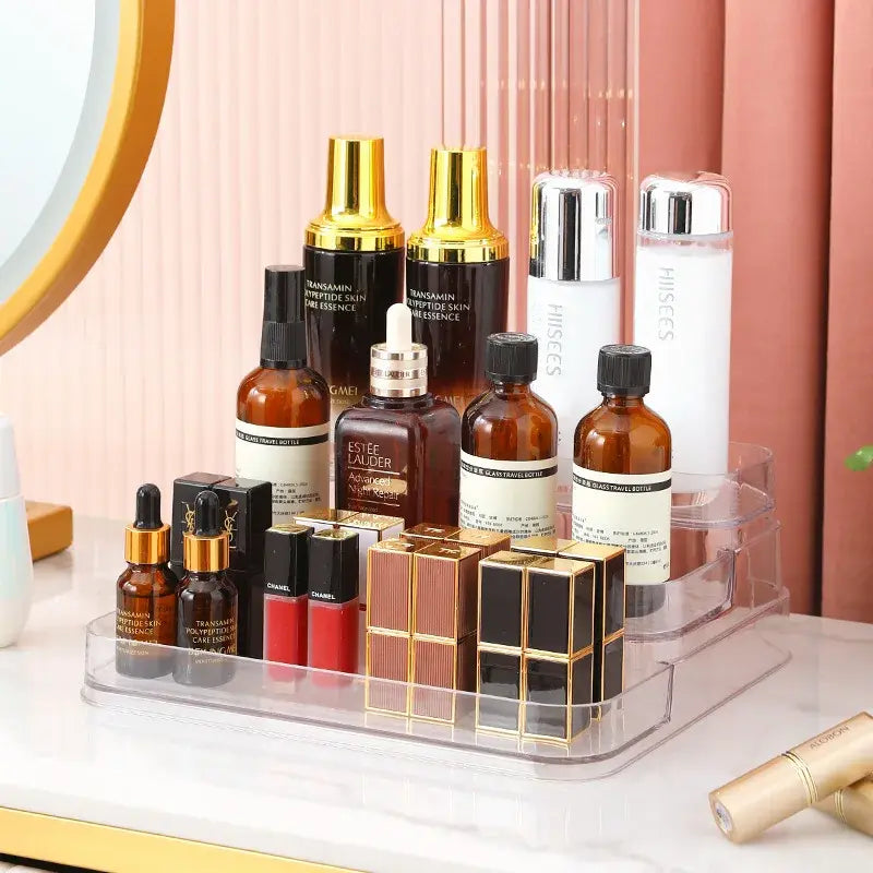Bathroom Shelf Makeup Organizer - Radiance & Rouge